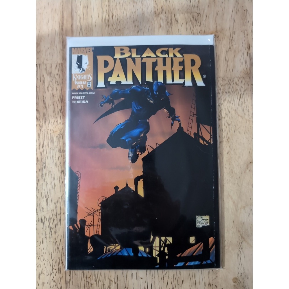 The Black Panther #1 Dynamic Forces Exclusive Cover 1998‎ Marvel Comics Sealed.
